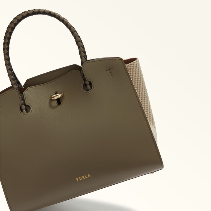 Totes Furla GENESI Donna Verde Oliva | 5983-OTELK