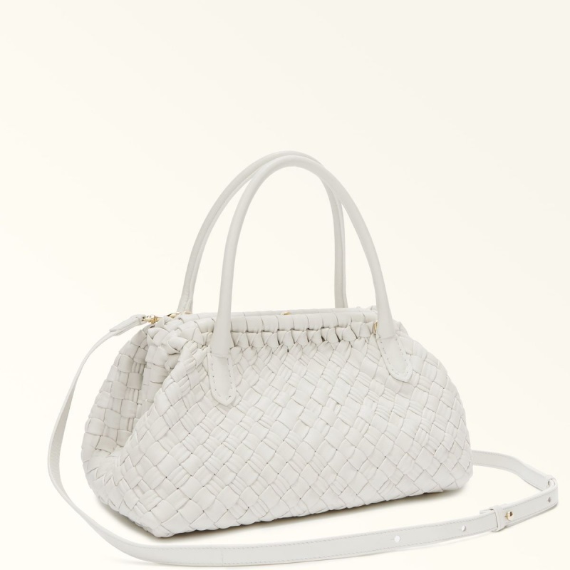 Totes Furla GERLA Donna Bianche | 2791-QWRZK