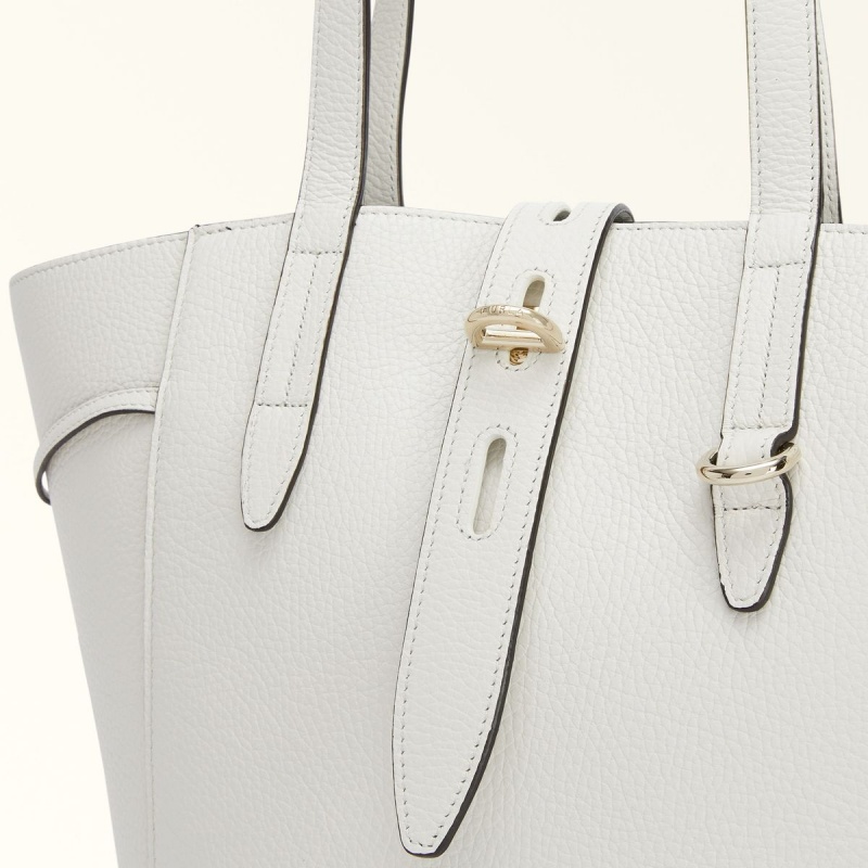 Totes Furla NET Donna Bianche | 9254-OGLFC