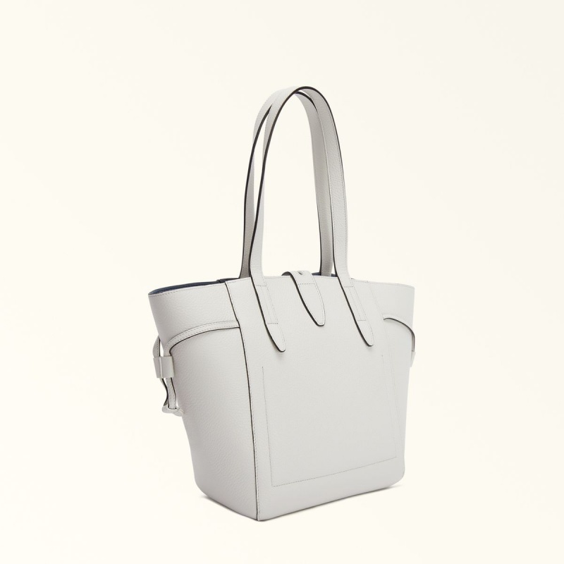 Totes Furla NET Donna Bianche | 9254-OGLFC