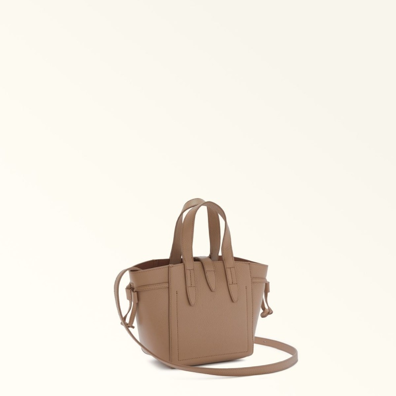 Totes Furla NET Donna Caffè | 8904-NTAUY