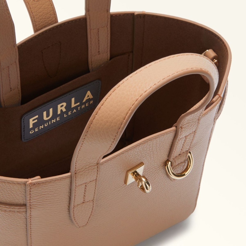 Totes Furla NET Donna Caffè | 8904-NTAUY