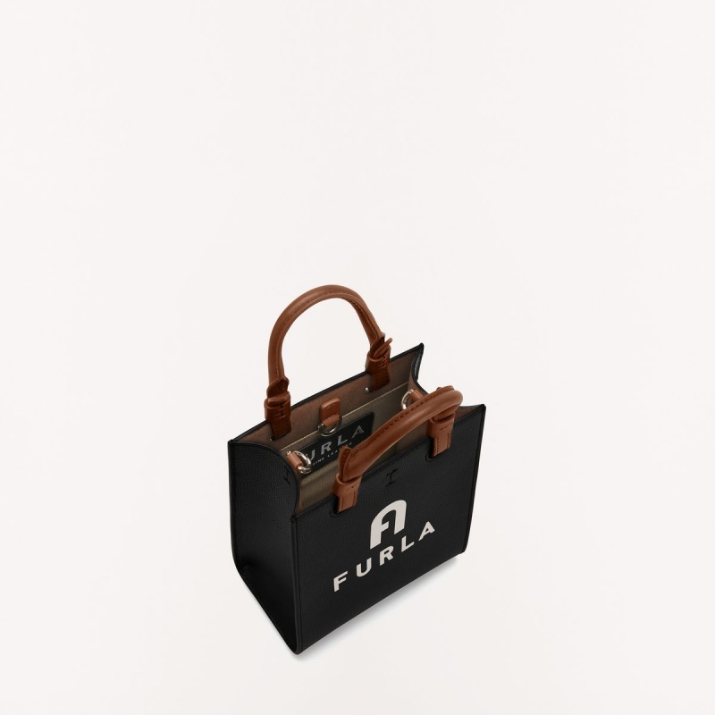 Totes Furla VARSITY STYLE Donna Nere | 5478-LOBZI