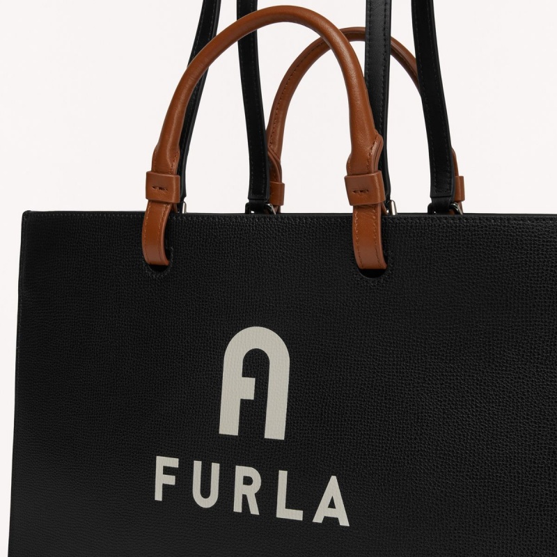 Totes Furla VARSITY STYLE Donna Nere | 7845-YEMOG